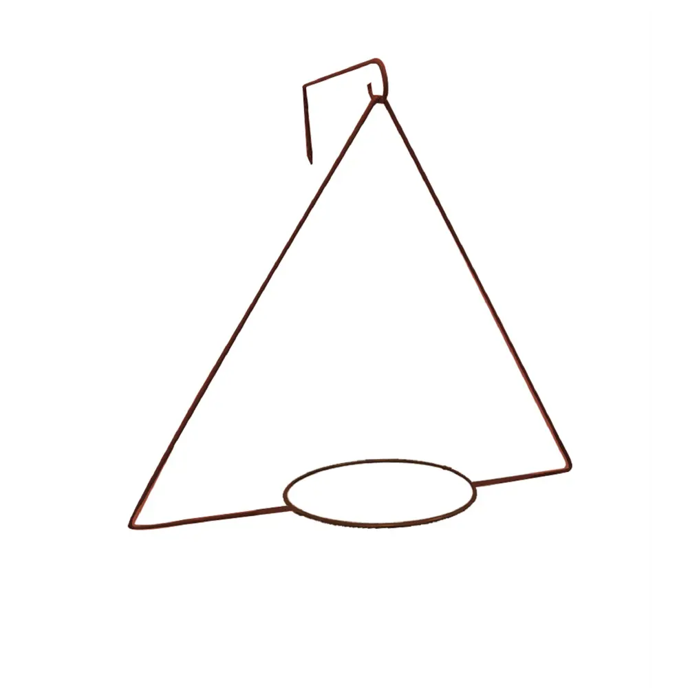 Держатель для кашпо с кронштейном 50x45x19 см металл коричневый Santreyd STLM-2076189