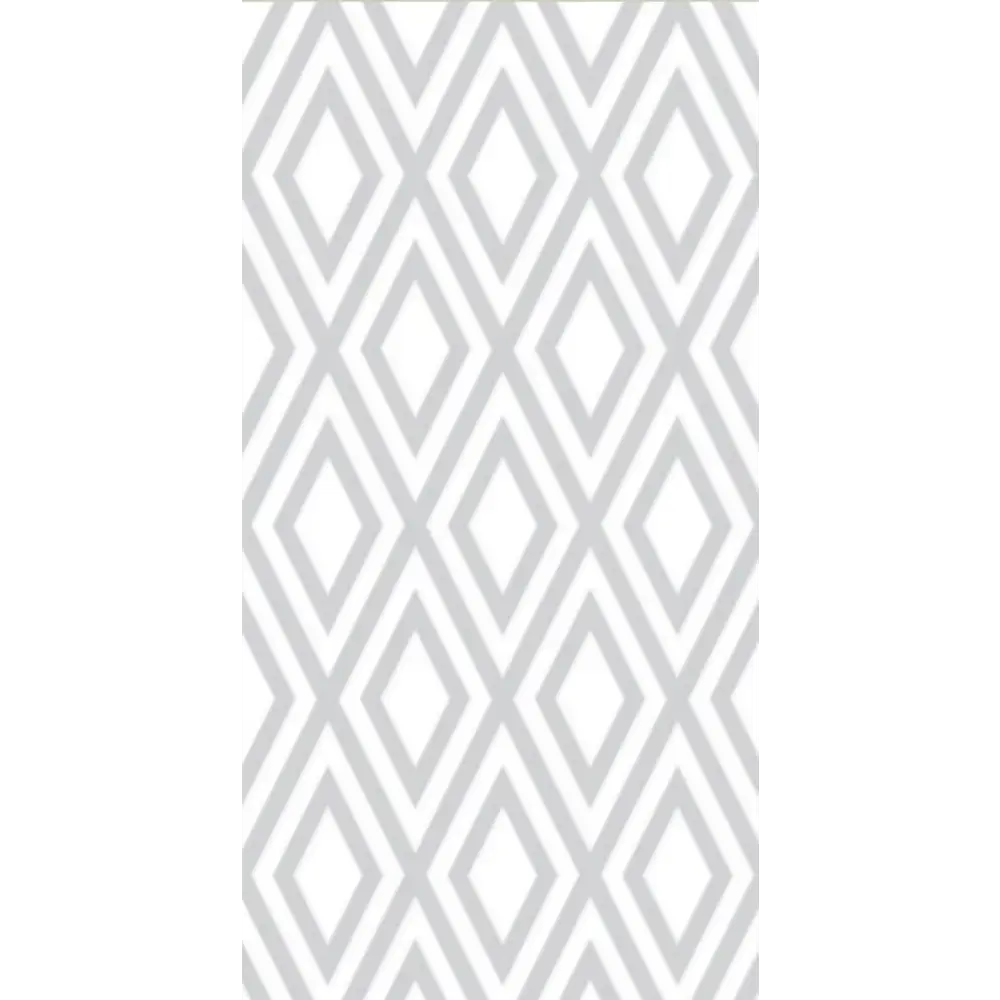 Плитка настенная Нефрит-Керамика Флорис Ромб 50х25 см 1м² цвет белый STLM-2124352
