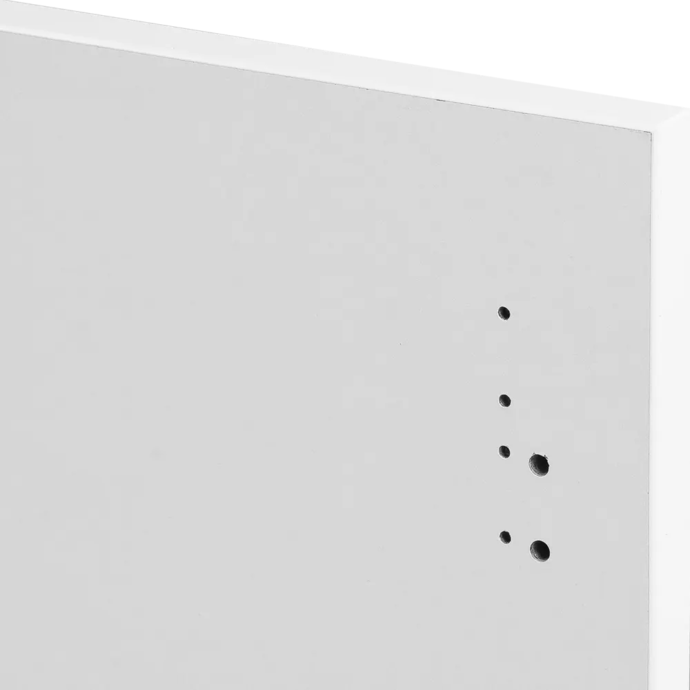 Фасад кухонного шкафа Аша 79.7x25.3 см KONSENSA ДСП цвет белый STLM-2099372 - Вид №6