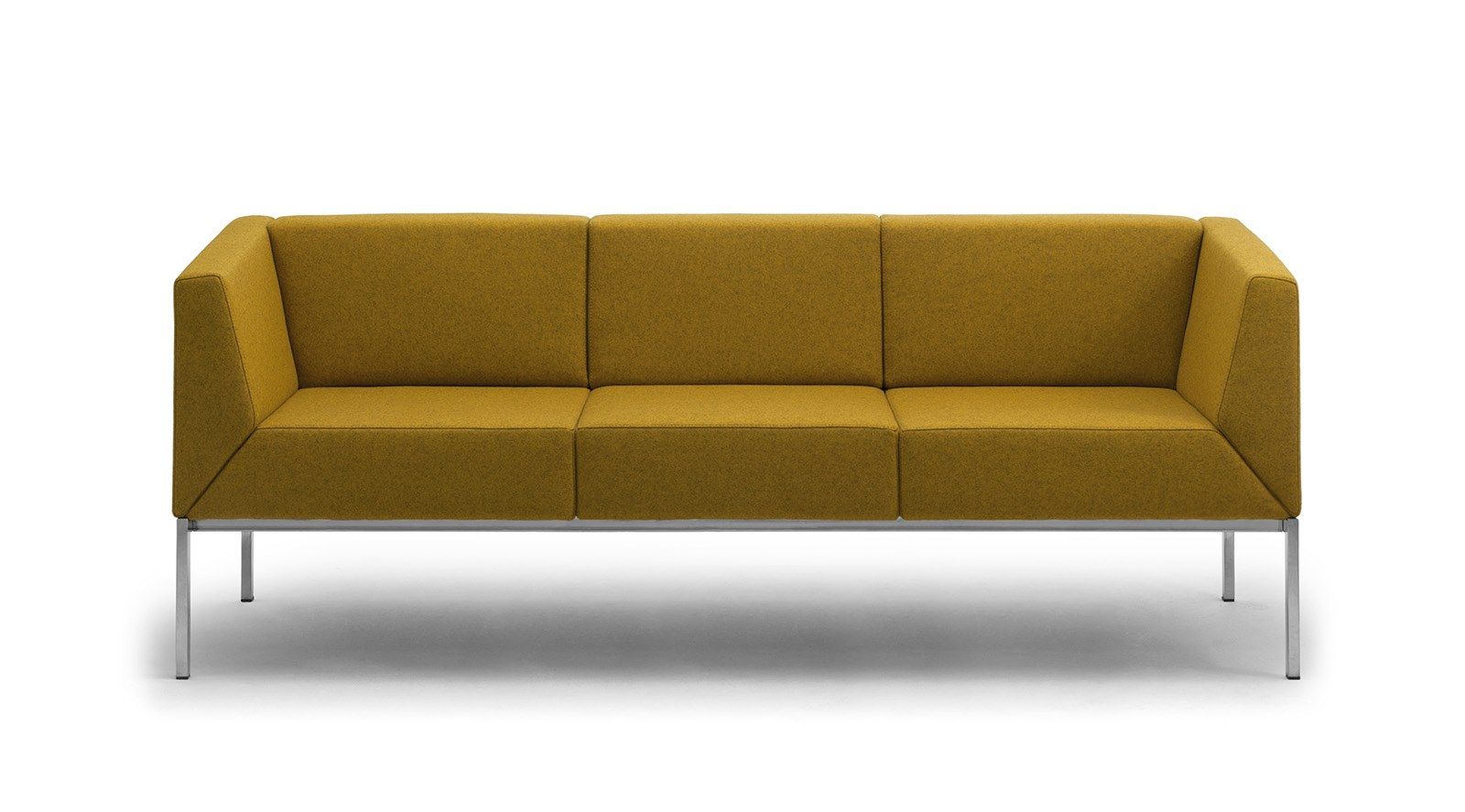 3-местный шерстяной пожаробезопасный диван с USB-разъемом Leyform ARCH-00008449 - Вид №4