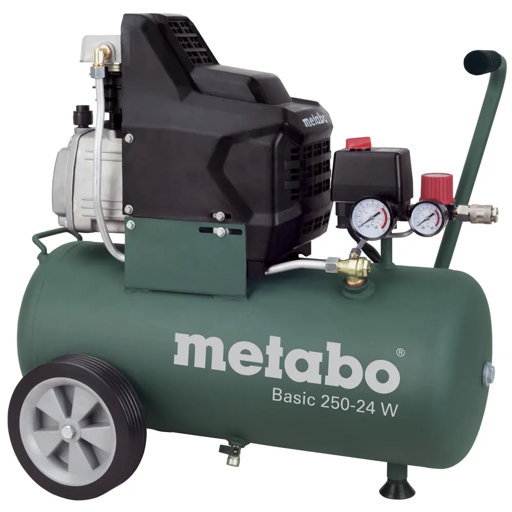 Компрессор поршневой Metabo Basic 250-24 W 601533000, 24 л 200 л/мин STLM-2053464 - Вид №2