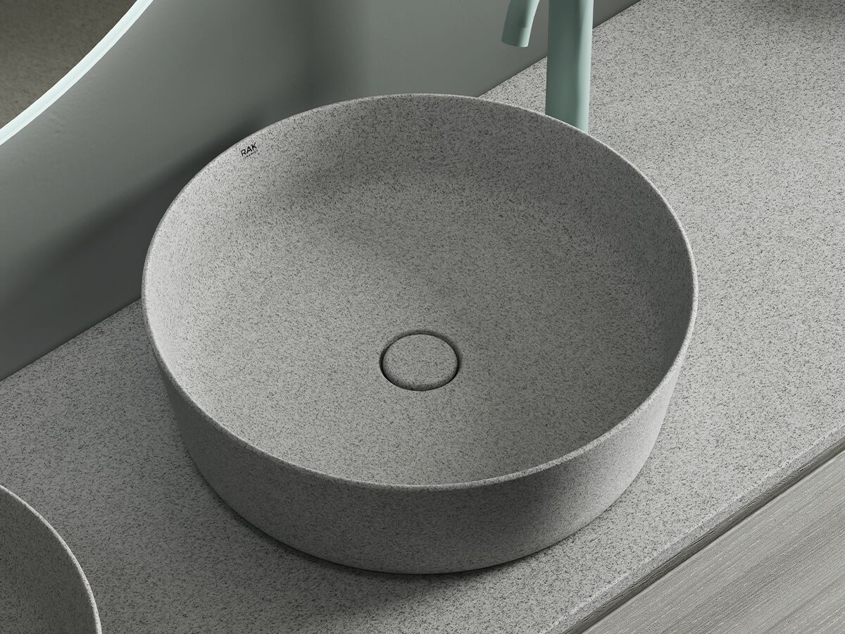 Керамическая круглая раковина RAK Ceramics RAK-BATU ARCH-00130261