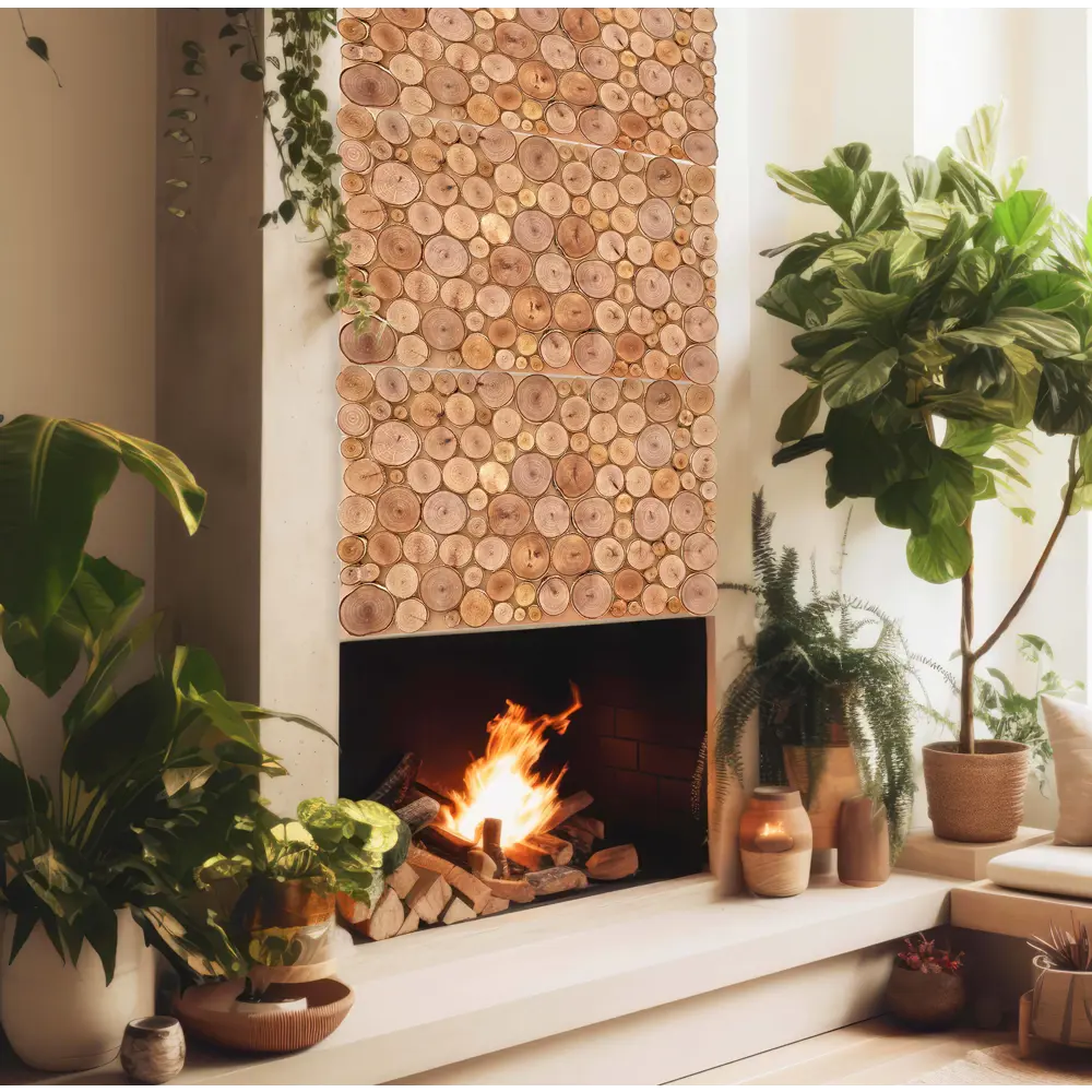 Панель 3D Симфония береза 36x60 см натуральная STLM-2146316 - Вид №1