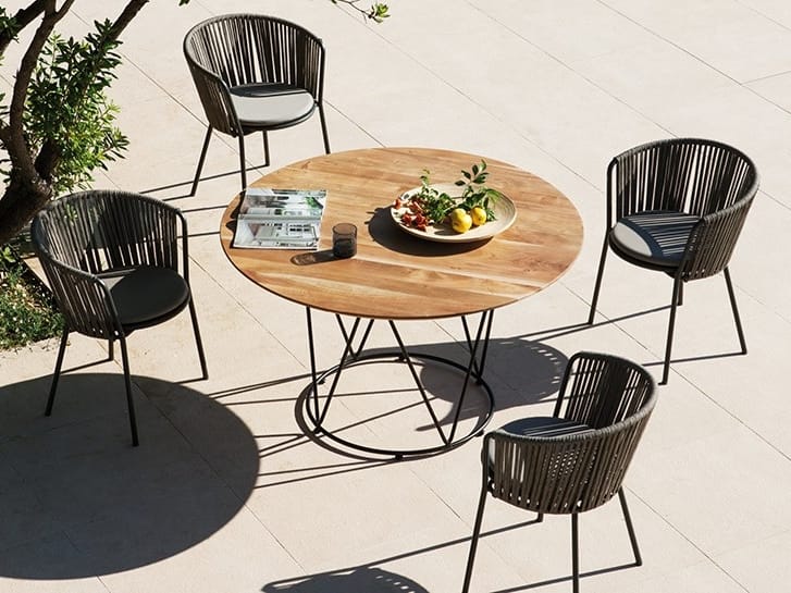 Веревочный садовый стул с подлокотниками Vermobil Daisy Rope ARCH-00084104 - Вид №16