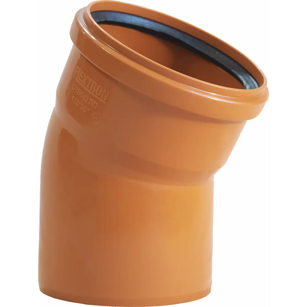 Отвод наружный 30 градусов 110 мм ОПТИПЛАСТИК STLM-2064327