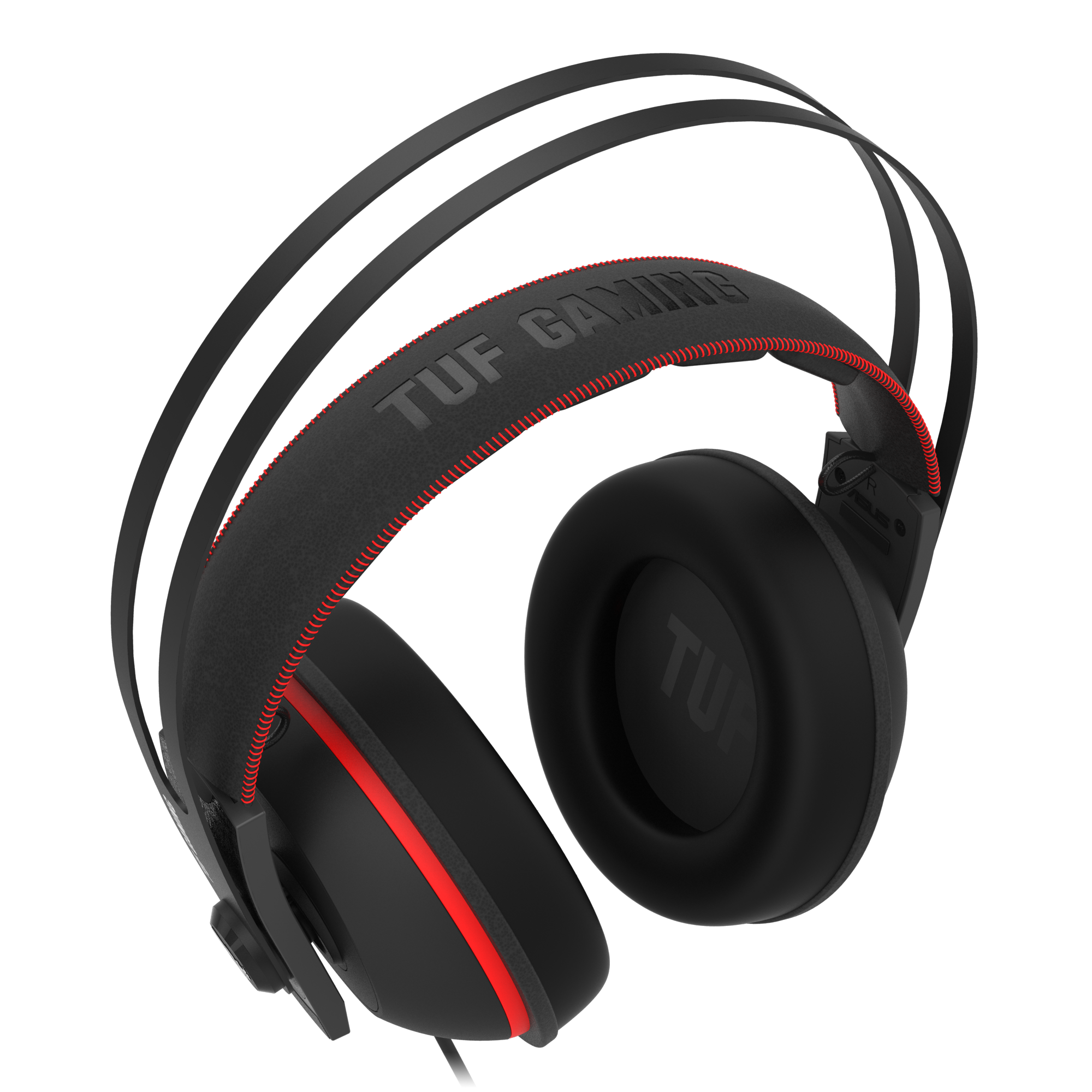 90YH01QR-B1UA00 Гарнитура tuf gaming h7 core red ASUS Santreyd  - Вид №2