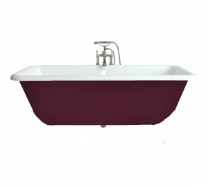 Gentry Home Bexley Cast iron bathtubs with feet Ral 4004 GH102092