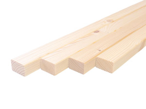 90602439 Рейка деревянная профилированная Timber&Style 20х30х2000мм сорт АВ хвоя комплект из 4шт STLM-0301822 Santreyd