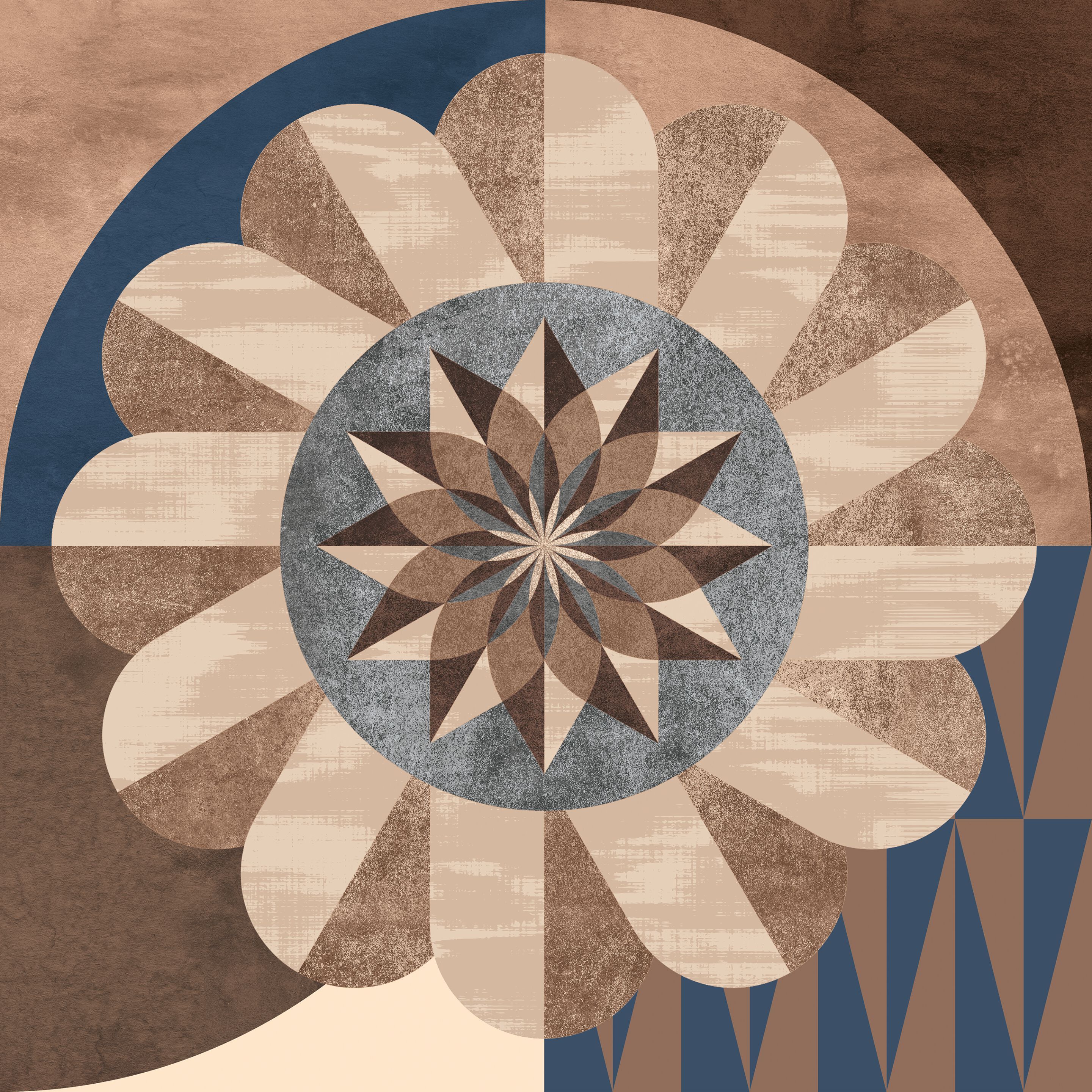 Узорный ковер Inkiostro Bianco Travelogue ARCH-00091192 - Вид №6