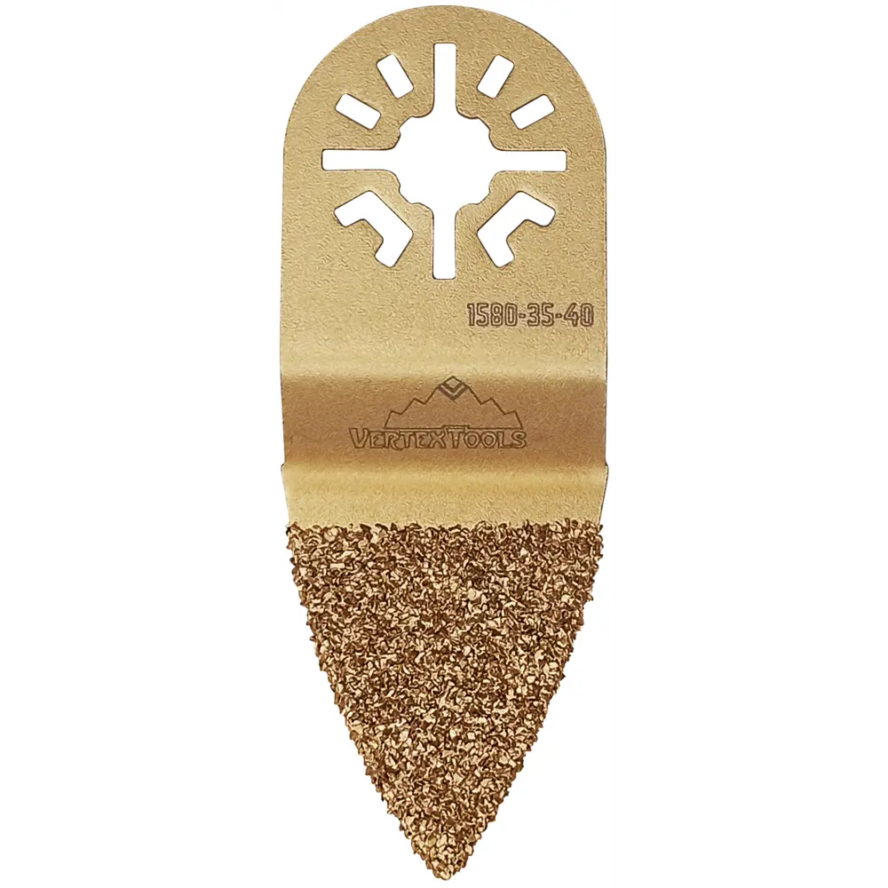 Насадка шлифовальная дельтовидная по бетону Vertextools 35x40 мм STLM-2021885 - Вид №1