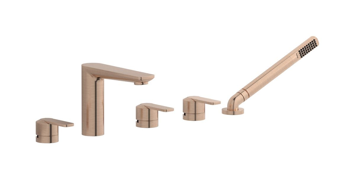 Смеситель для ванны с 5 отверстиями и ручным душем IB C-67 ARCH-00131838 - Вид №7