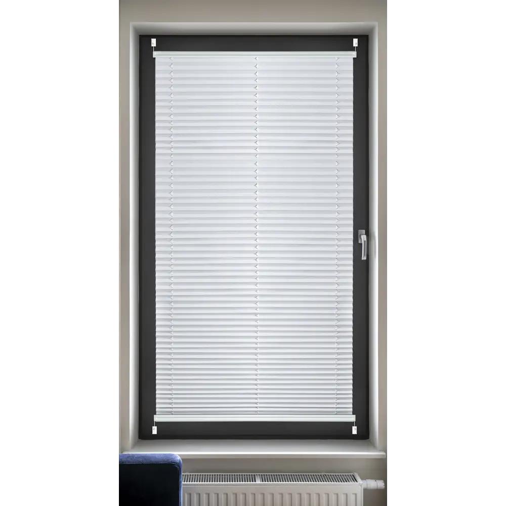 Штора плиссе 73x170 см жаккард белая Santreyd STLM-2072159 - Вид №3