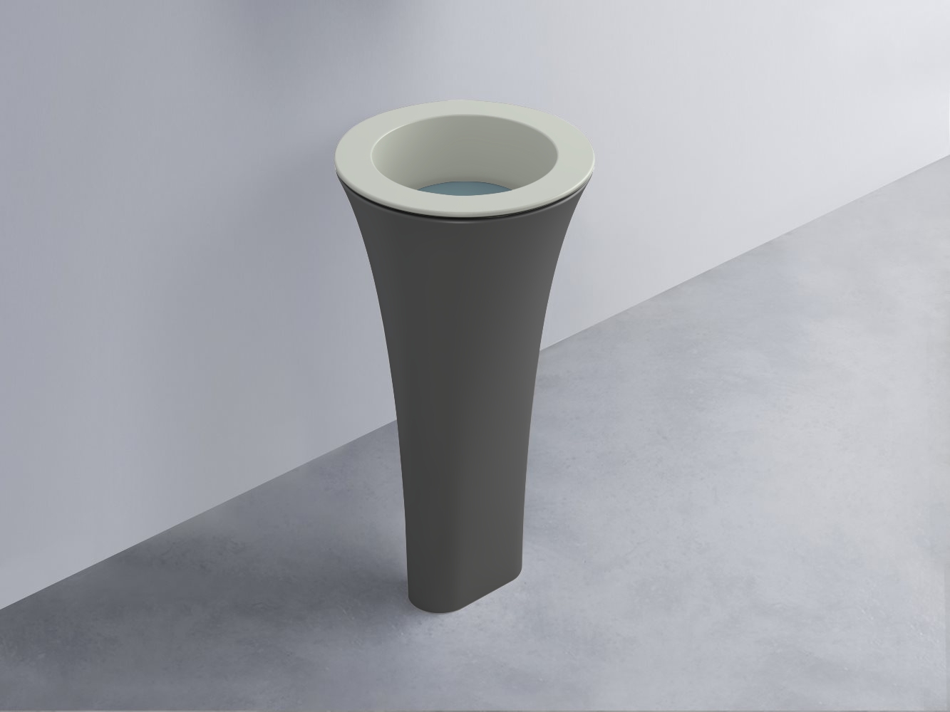 AMLA45-PM+AMPILT-PL+AMCOLT-CM Раковина Amedeo Tondo отдельностоящая cielo Enjoy + Amedeo Ceramica Cielo