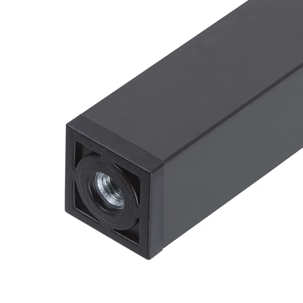 Ножка для мебели квадратная 25x25x200 мм металл черная 89380781 STLM-2163006 Santreyd  - Вид №1