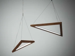 hollis+morris Светодиодный подвесной светильник отраженного света Triangle