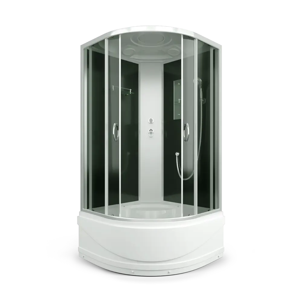 Душевая кабина Erlit ER3510TP-C4 высокий поддон 100x100 см 82369783 STLM-2156807 Santreyd Без серии