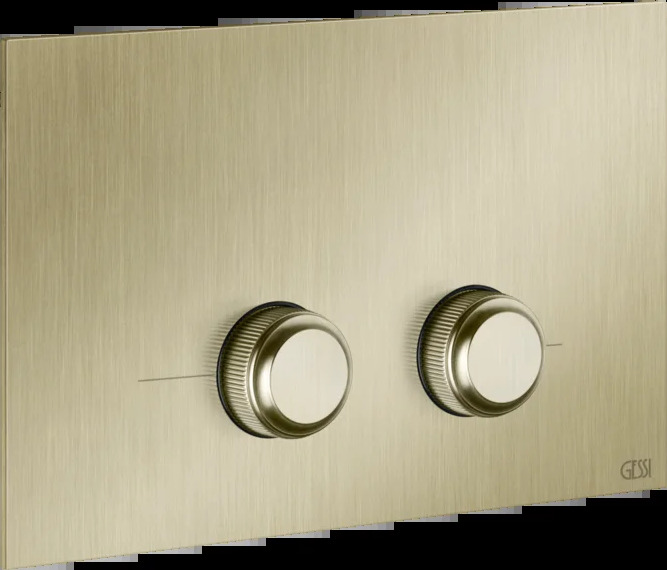 Запорная пластина 54659 727 Gessi Venti20 ЛАТУНЬ МАТОВАЯ PVD