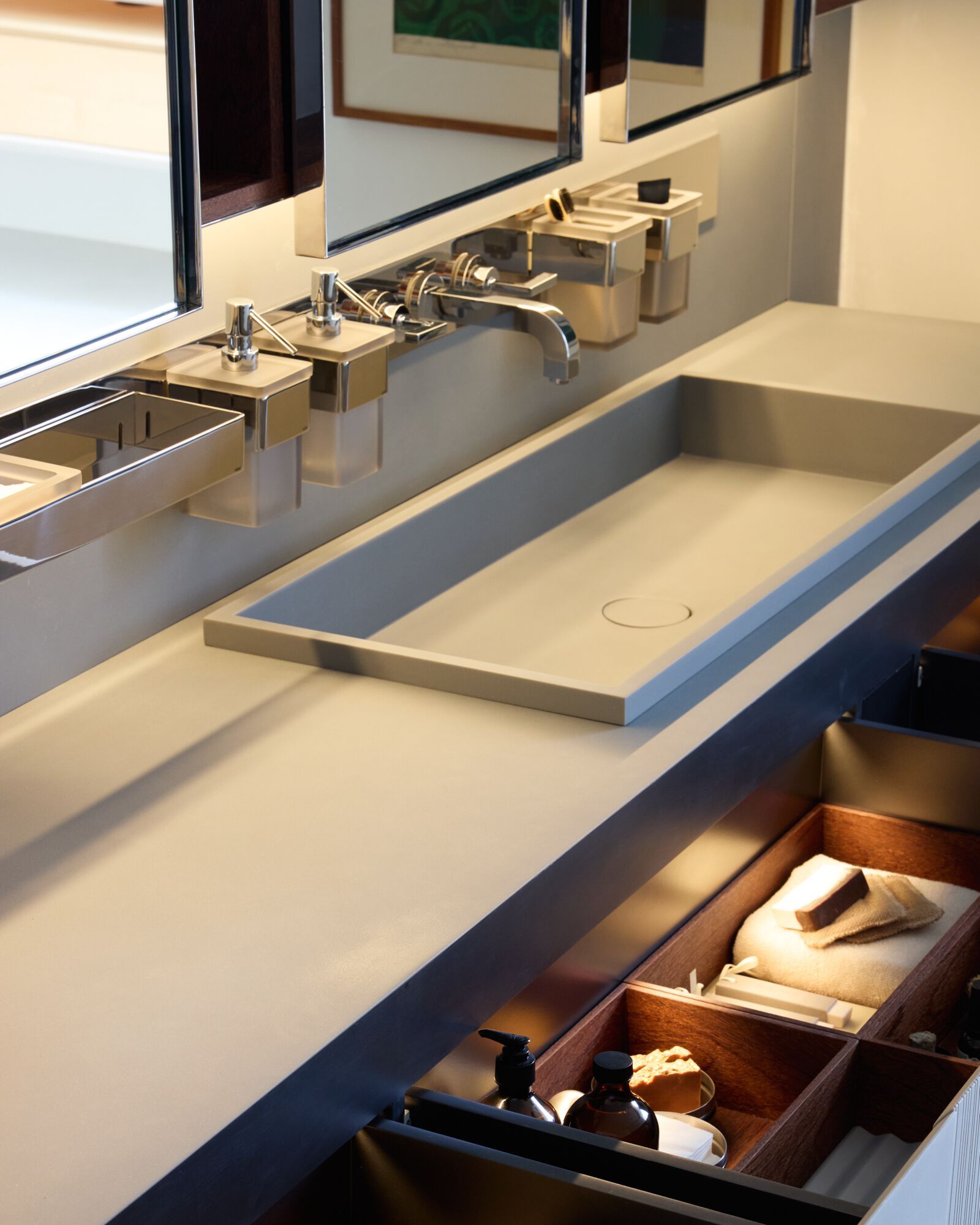 Многофункциональная стальная полка для ванной комнаты Vallvé SS ARCH-00042510 - Вид №1