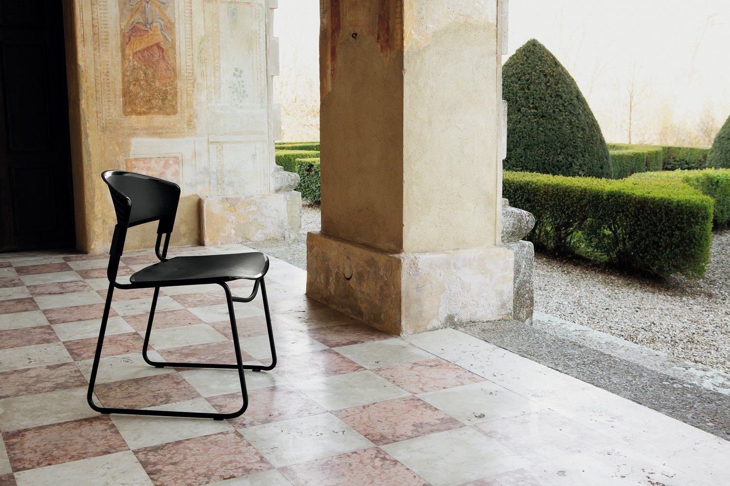 Штабелируемый стул из Biogreen® и стали BBB AGAIN ARCH-00152056 - Вид №8