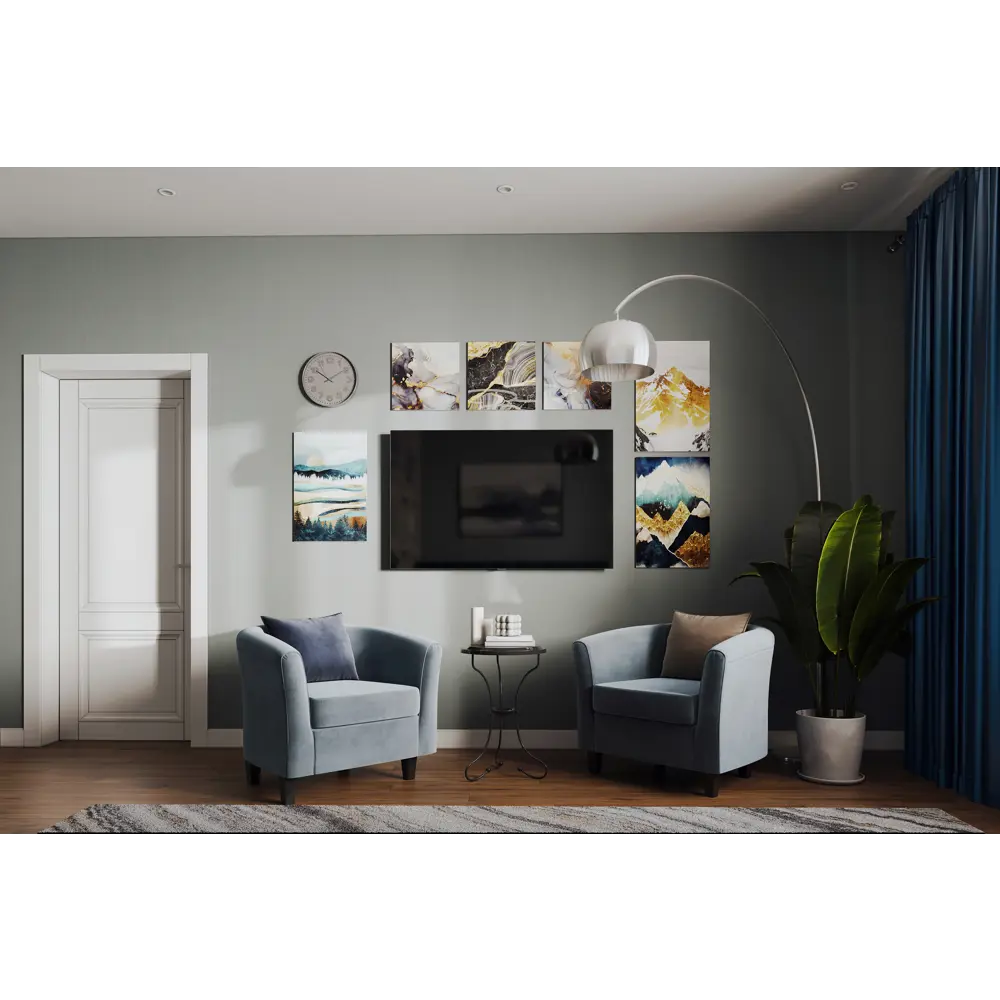 Столик кофейный Sheffilton SHT-CT10 37.2x37.2 см черный STLM-2200264 - Вид №3