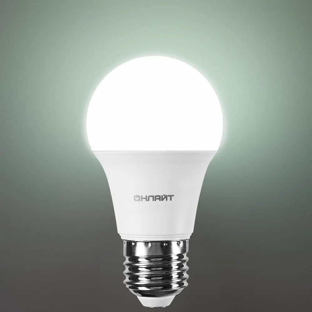 Лампа светодиодная Онлайт Е27 10 Вт холодный белый свет STLM-2035863 - Вид №2