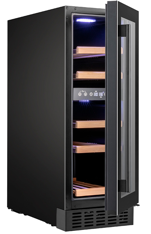 9056307 Винный шкаф Temptech PRESX30DB черный STDN-0102420 - Вид №3