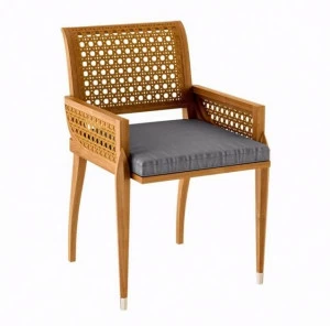 ASTELLO Садовый стул из тика с подлокотниками Iris Ir.sf1.f1