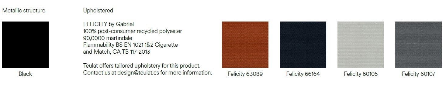 Полиэфирное кресло с подлокотниками TEULAT Mogi ARCH-00040113 - Вид №26