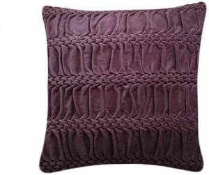 Nitin Goyal London Квадратная подушка, вышитая вручную Handcrafted texture