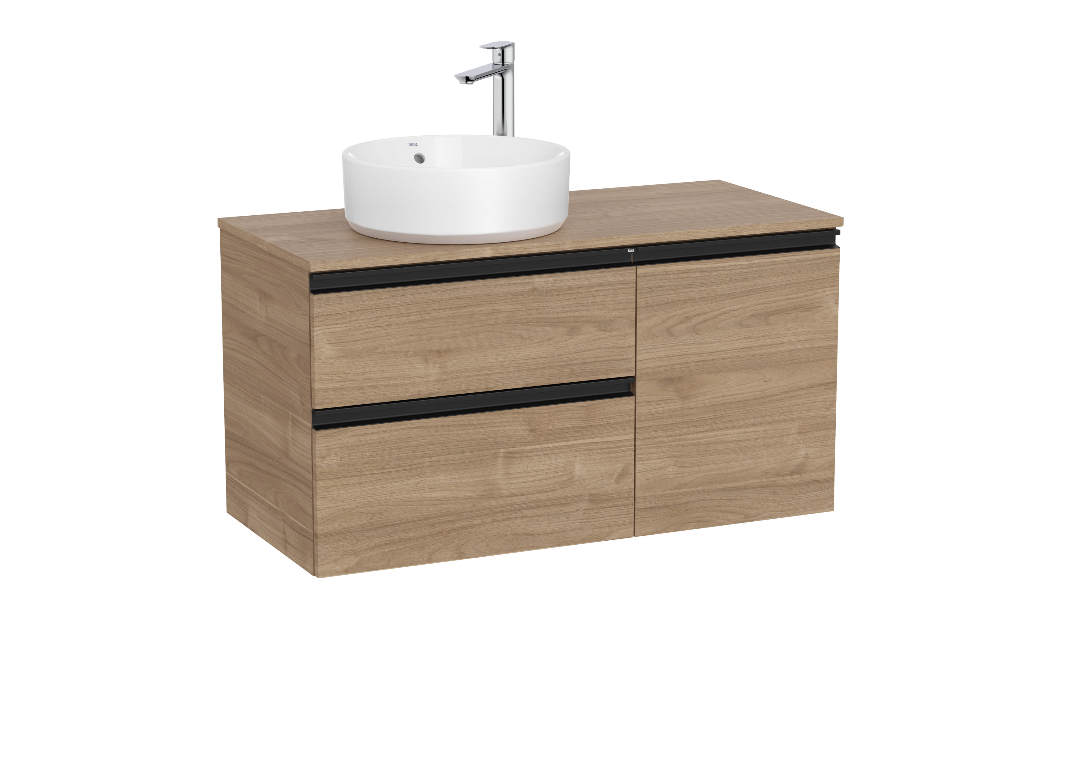 Деревянный умывальник с ящиками и дверцами Roca The Gap ARCH-00092385 - Вид №11