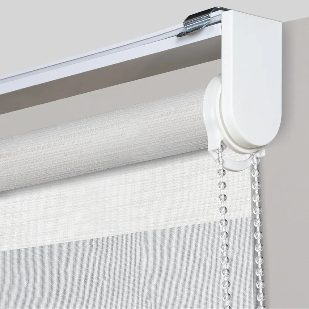 Рулонная штора день-ночь MIAMOZA Москва 140×175 см бежевая 89411412 STLM-1572114 - Вид №1