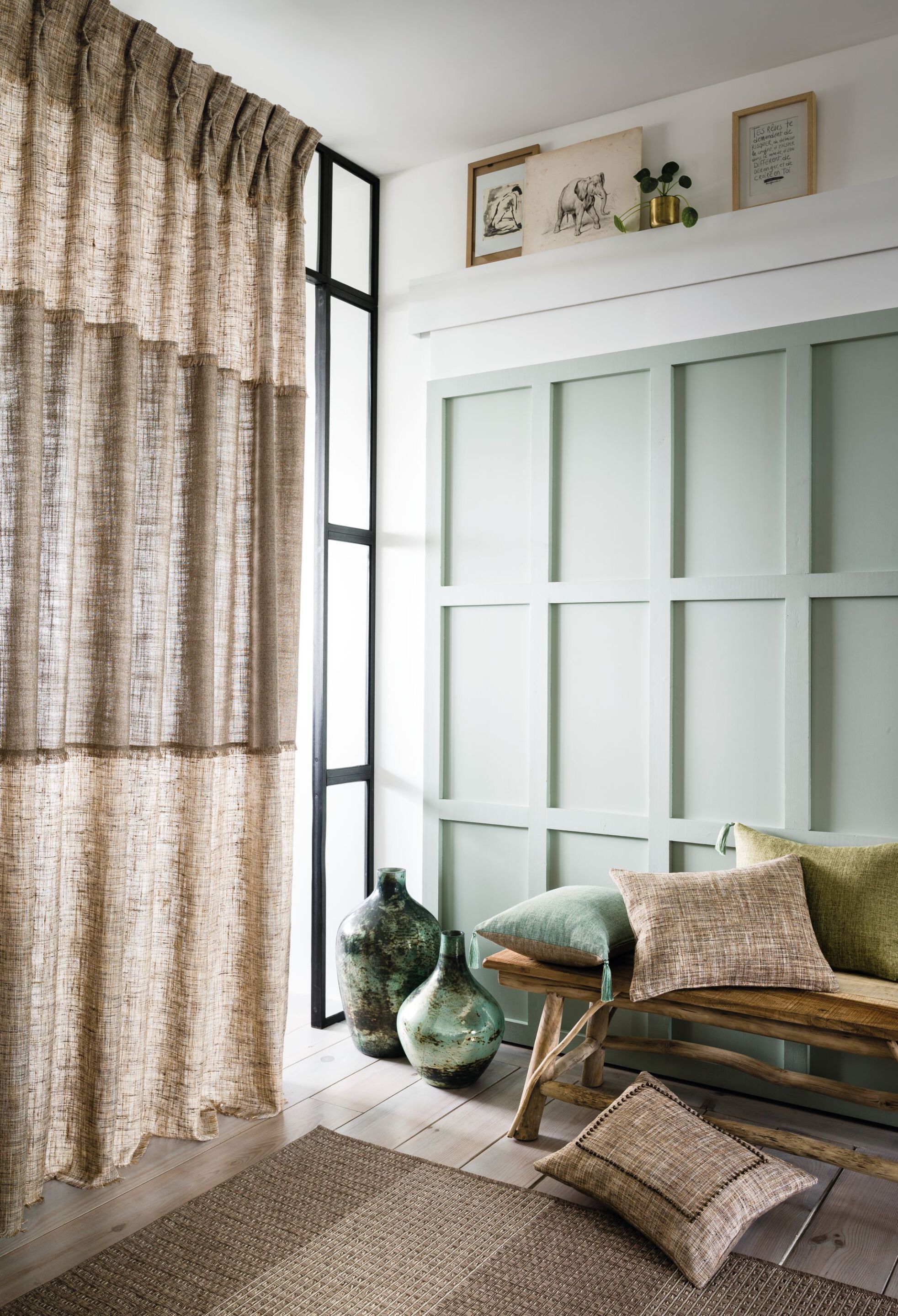 Обычная ткань из синтетического волокна Casamance Esperance ARCH-00111201 - Вид №1