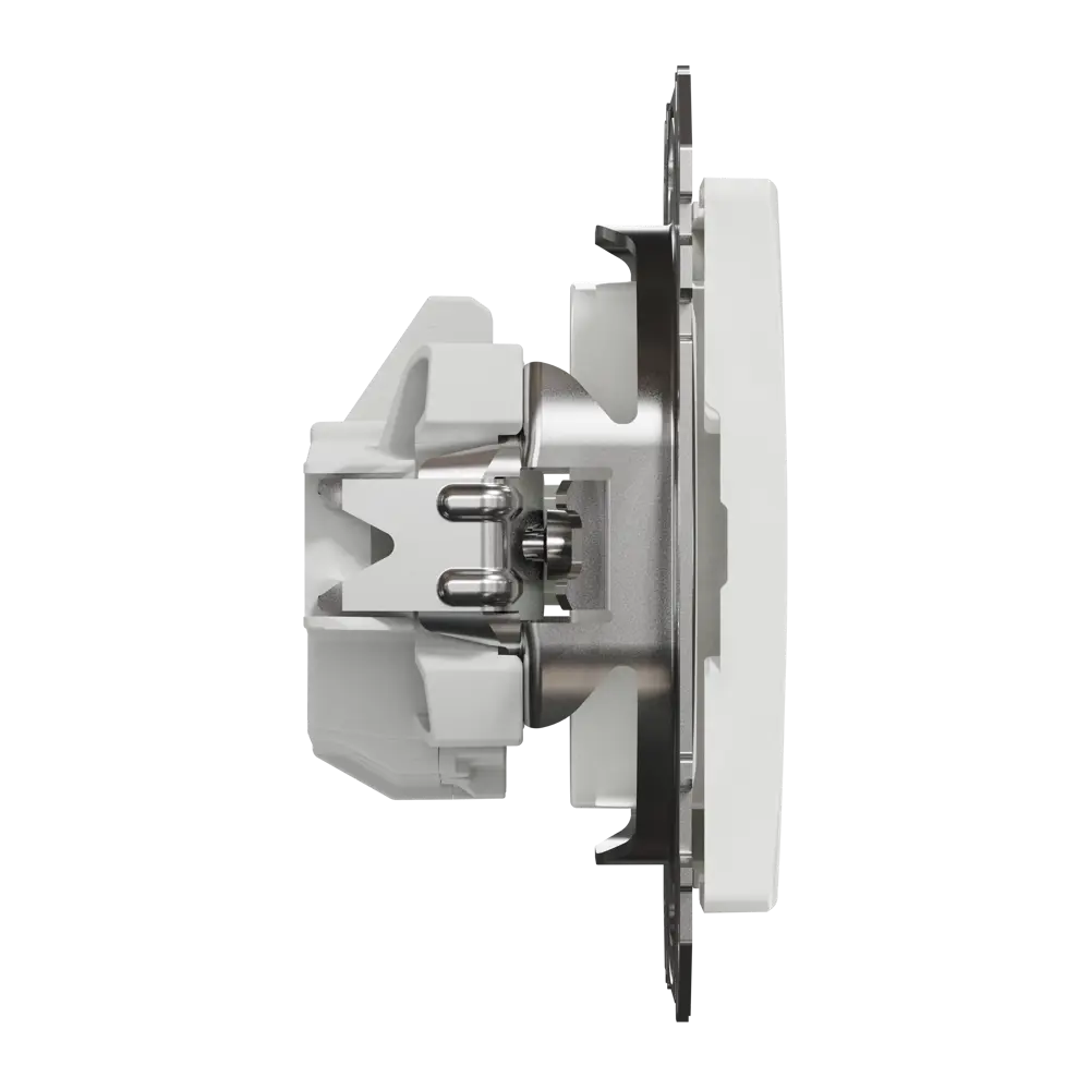 Розетка встраиваемая Systeme Electric Sedna Design  без заземления, цвет белый STLM-2146093 - Вид №3