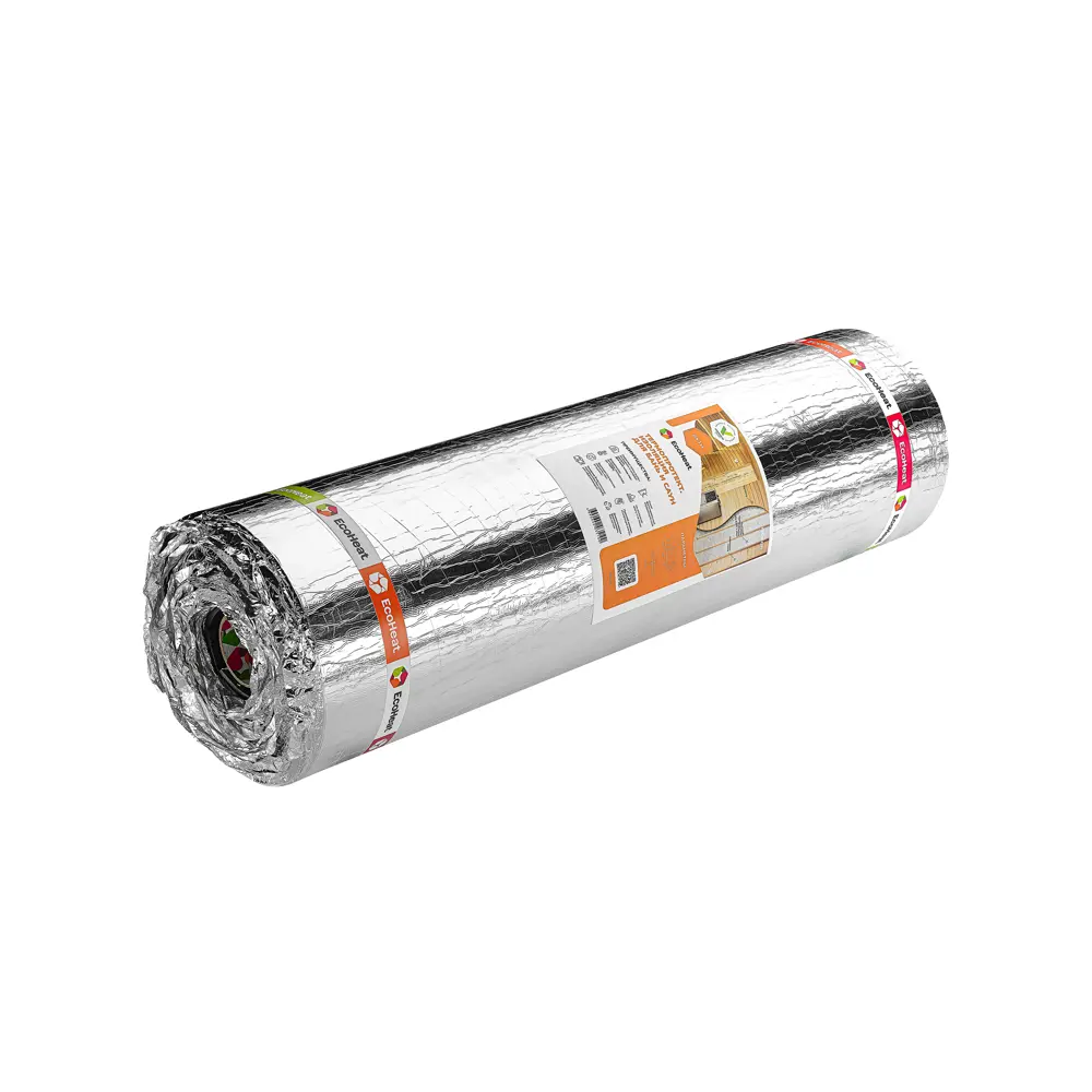 Изоляция отражающая EcoHeat для бань и саун 8x1000x6000 мм 6м2 89365796 STLM-2167466 Santreyd  - Вид №4