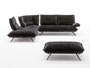 Модульный тканевый диван