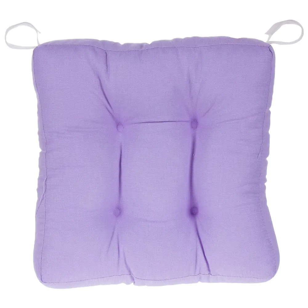 Сидушка для стула 40х40х6 см цвет сиреневый Santreyd STLM-2023845