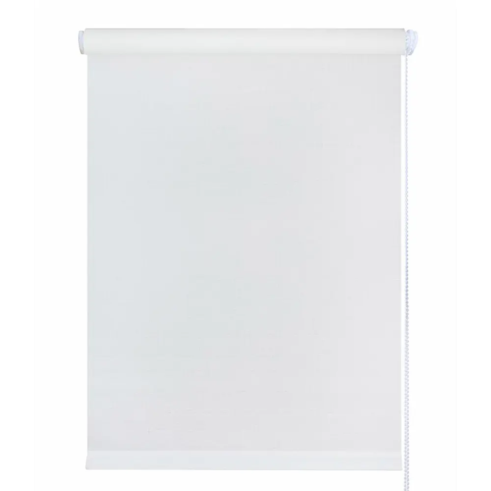 Штора рулонная Inspire Шантунг 40x160 см белая 89361004 STLM-2009830 Santreyd