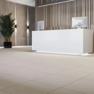 Глазурованный керамогранит Ecogres Экогамма EM01 60x60 см 1.44 м² неполированный цвет бежевый