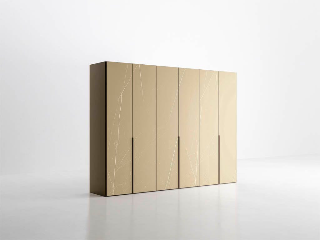 Лакированный шкаф с раздвижными/копланарными/распашными дверями Pianca рамка ARCH-00029016 - Вид №1