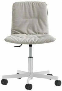 Viccarbe Офисное кресло из ткани с 5 спицами на колесиках Klip