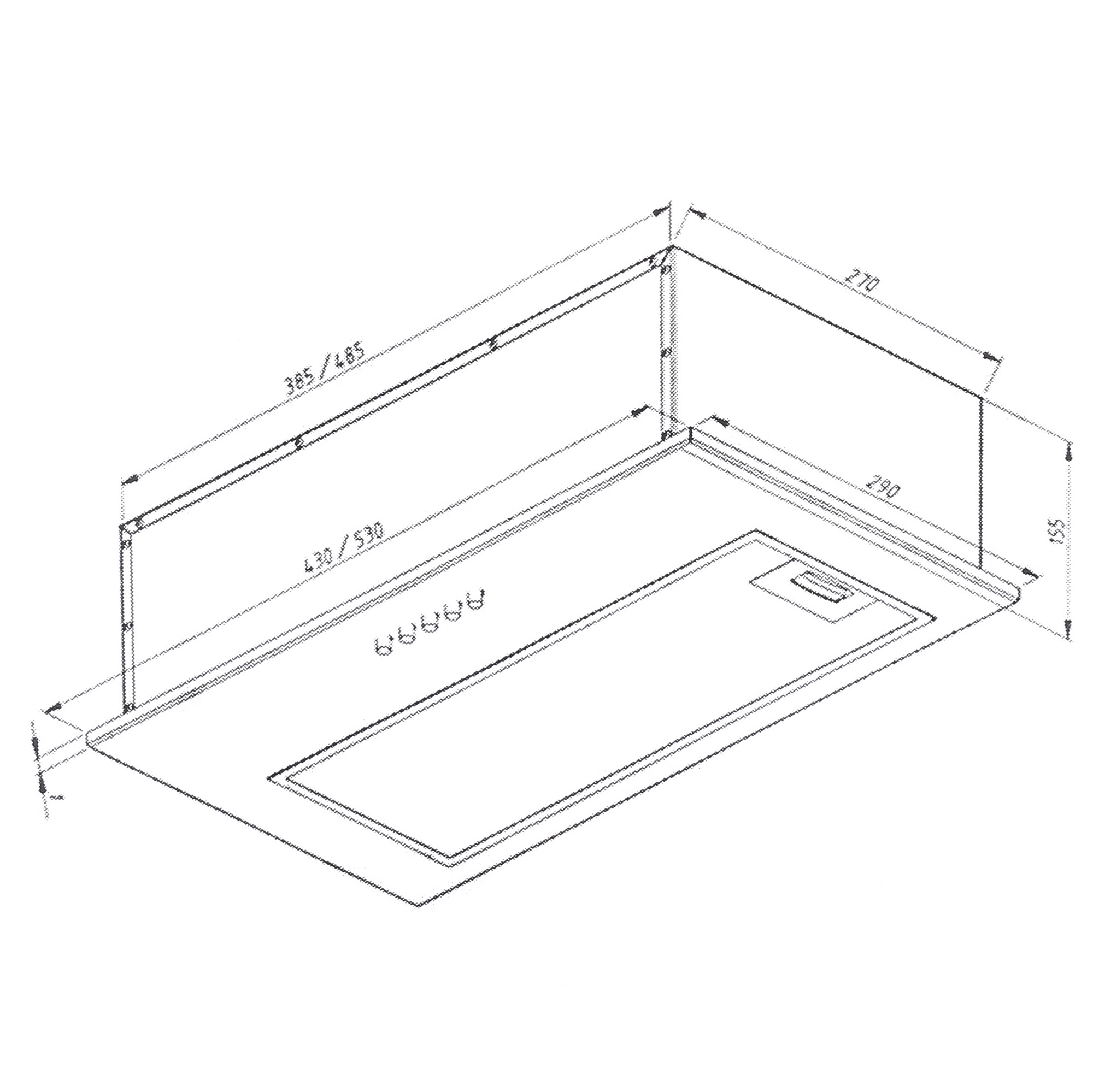 9907750 Вытяжка полновстраиваемая Akpo WK-4 Mio eco белый STDN-0007699 - Вид №8