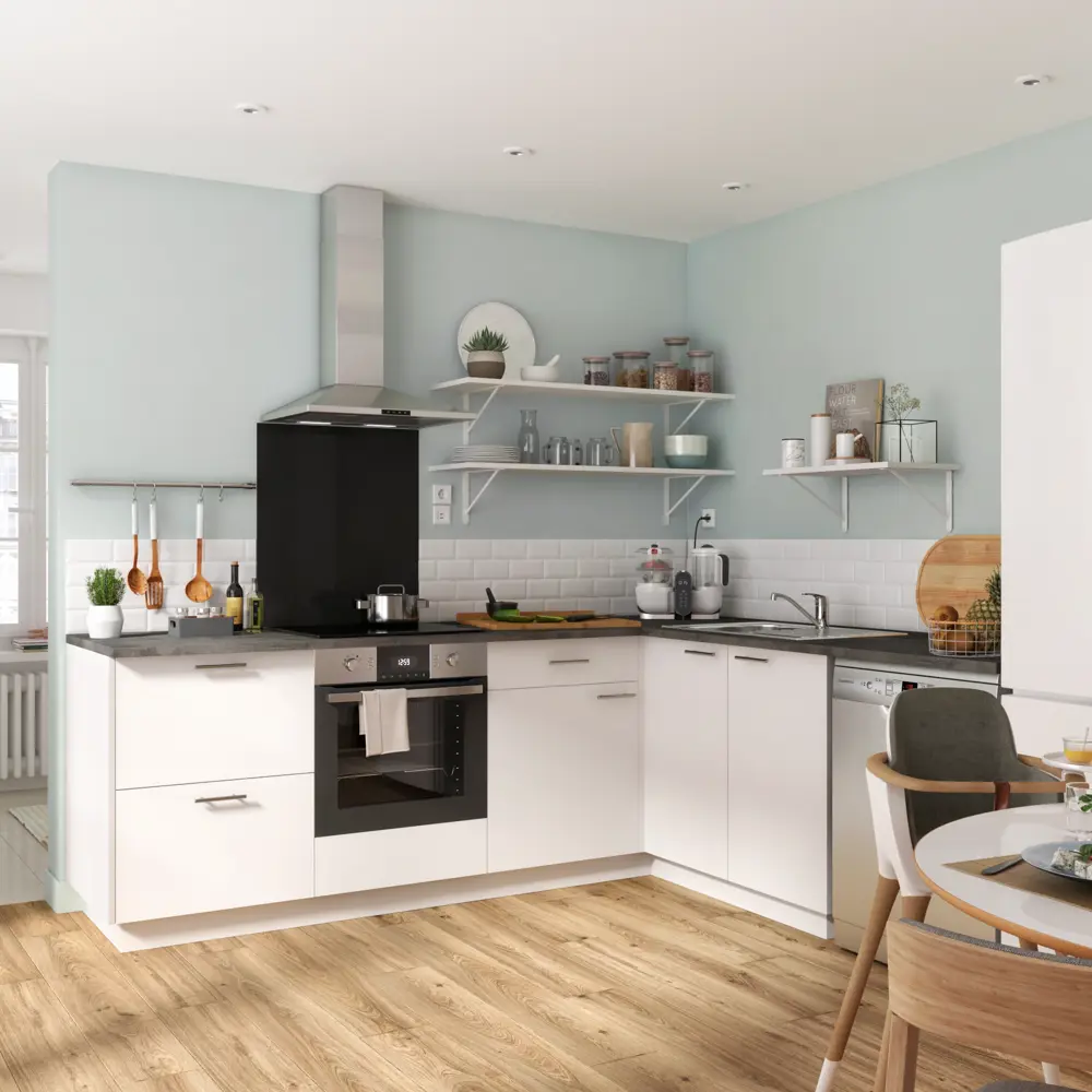 Фальшпанель для кухонного шкафа София 76.8x37 см KONSENSA ДСП цвет белый София белая STLM-2136116 - Вид №11