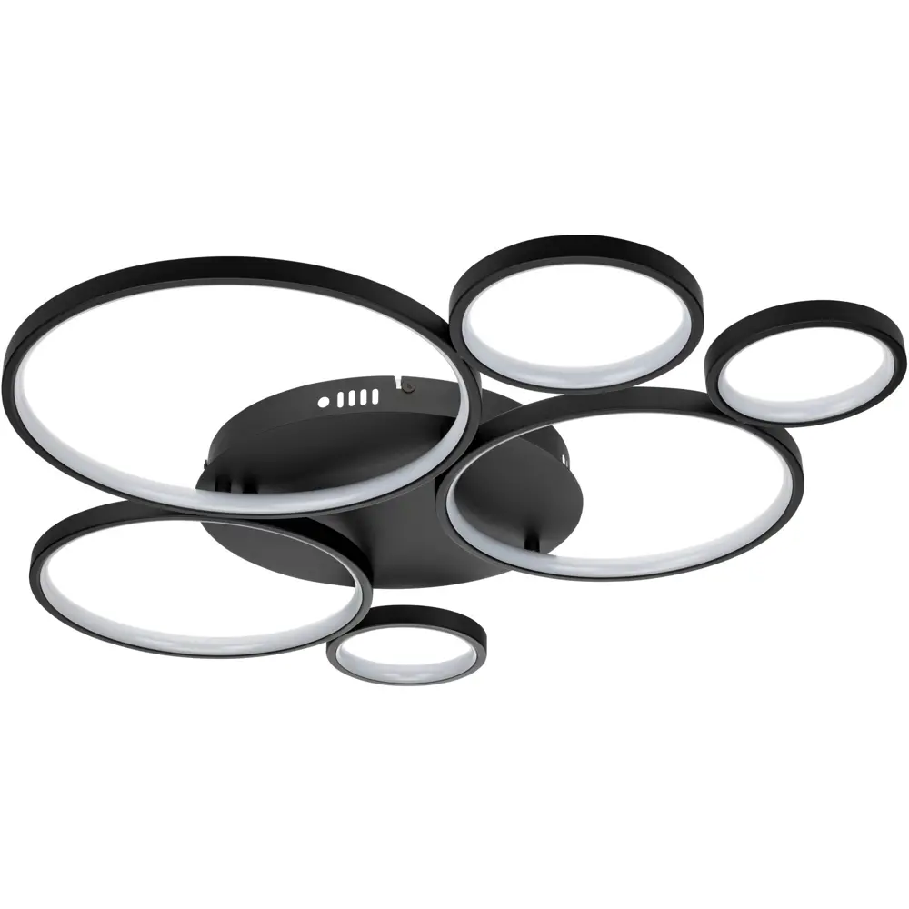 Люстра потолочная светодиодная Eclipse 51711 9 с пультом управления 37 м² регулируемый белый свет цвет черный 89446196 STLM-2161000 RITTER  - Вид №4