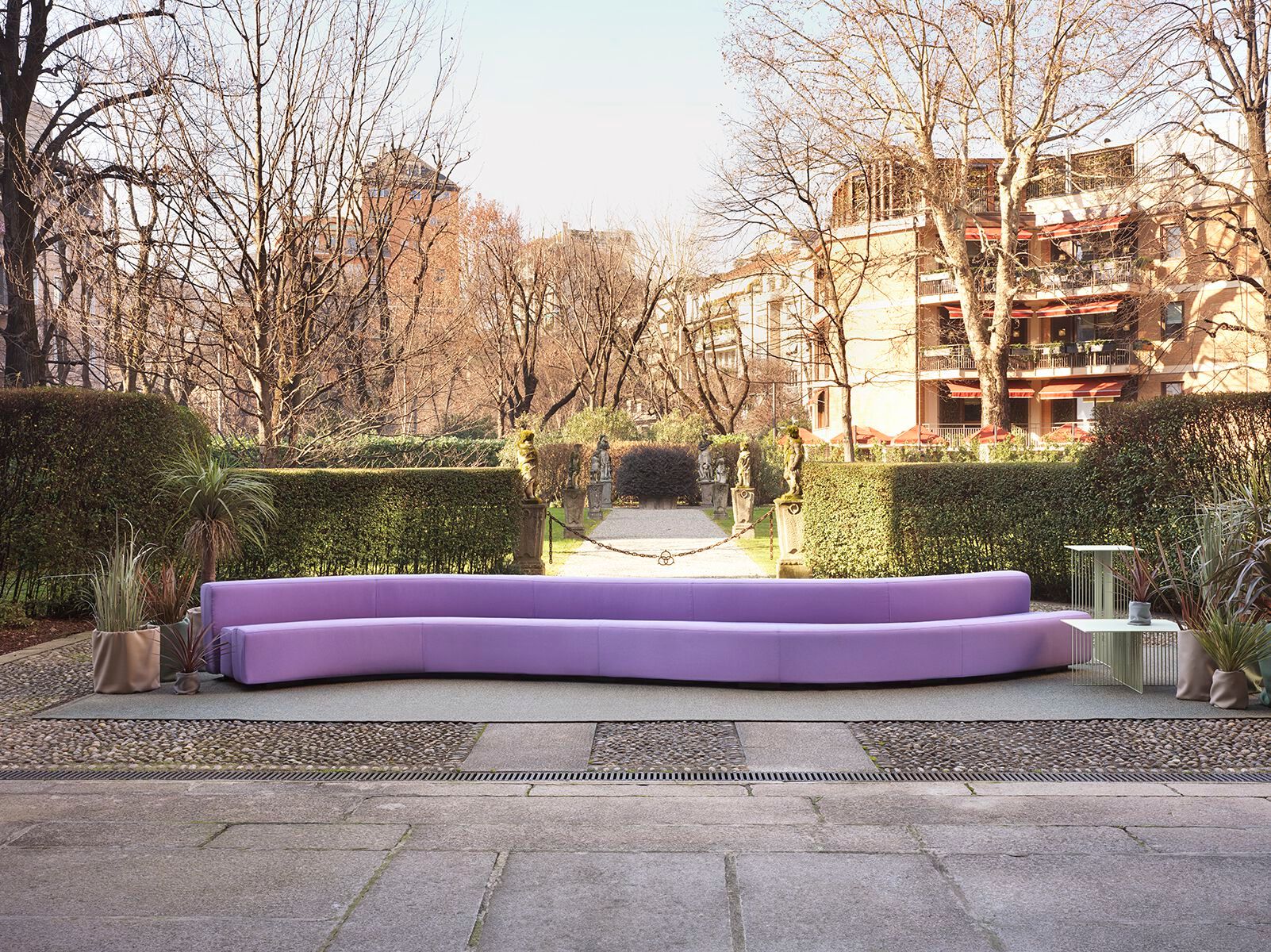 Изогнутый садовый диван La Cividina Osaka Outdoor ARCH-00049803 - Вид №4