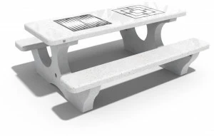 ENCHO ENCHEV - ETE Бетонный стол для общественных мест / игровой стол  117