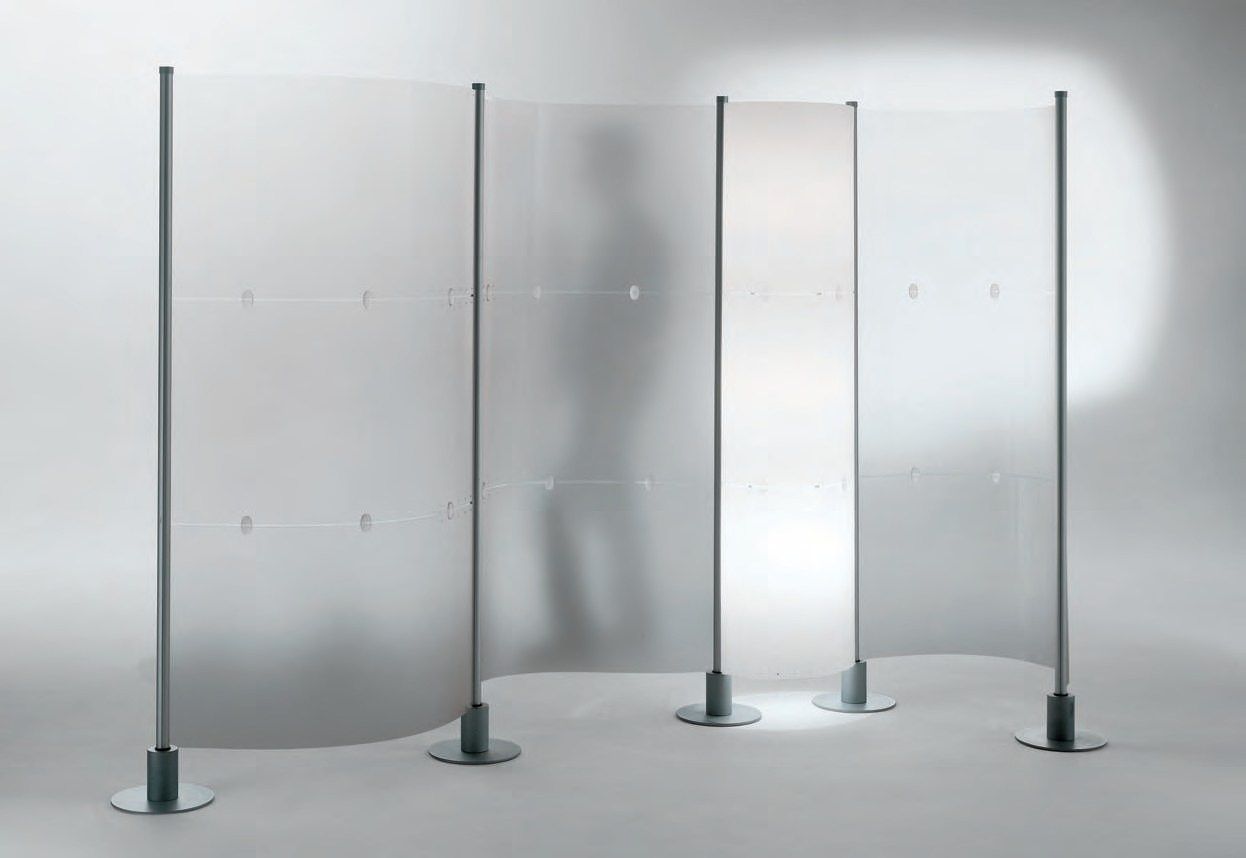 ПВХ модульная отдельно стоящая офисная перегородка Slalom ARCH-00039324 - Вид №2