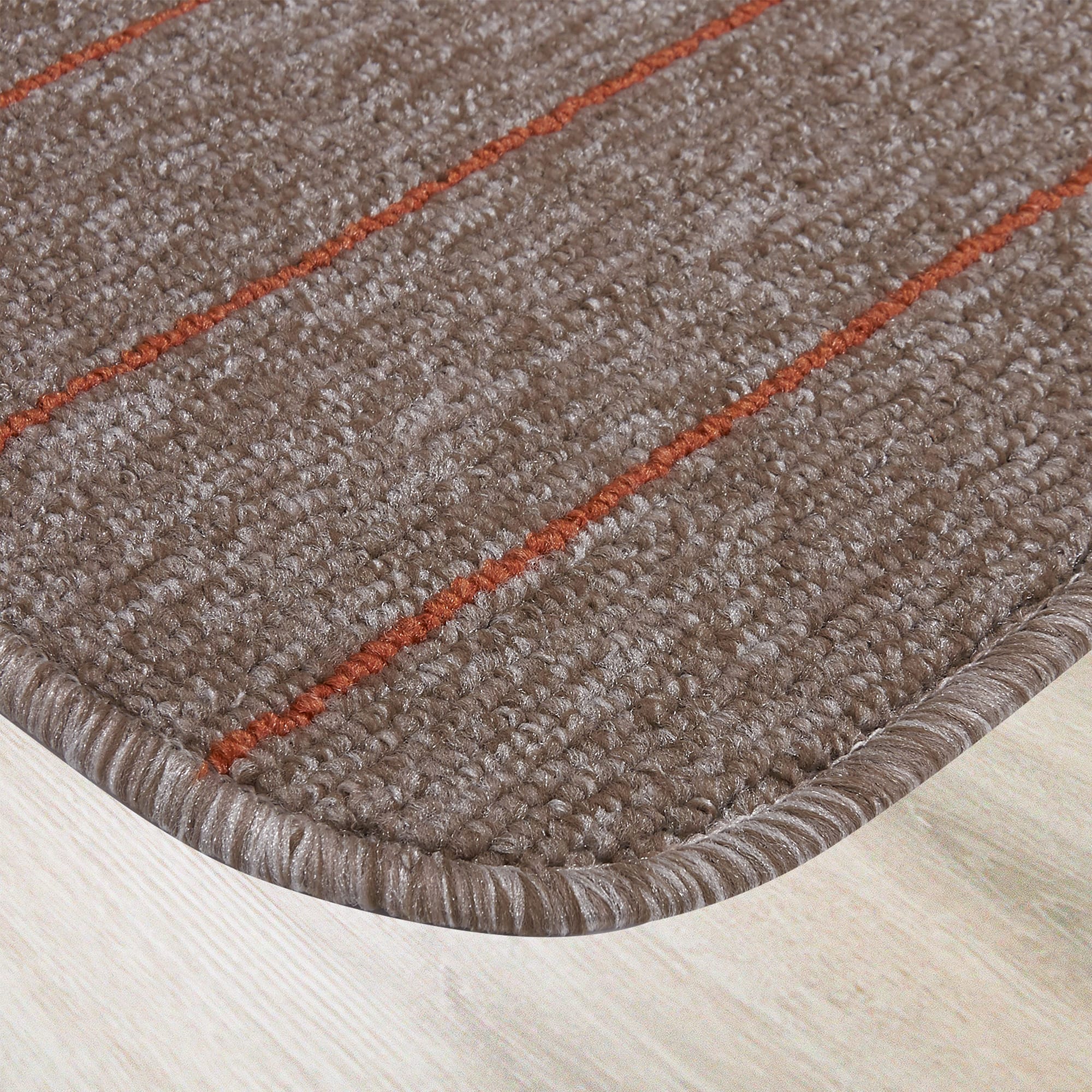 82207827 Коврик «Como», 67x100 см, полипропилен, цвет мокко/глина Santreyd  - Вид №1