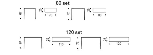 Стальная прямоугольная консоль Cattelan italia ETOILE ARCH-00091964 - Вид №4