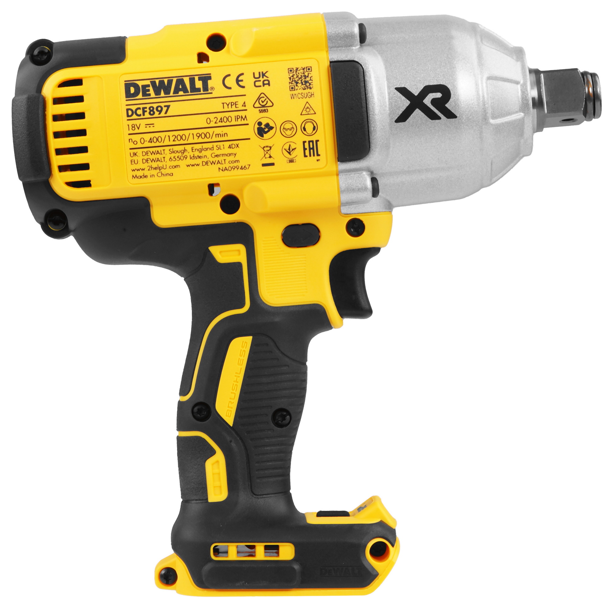 Гайковерт DEWALT DCF897N-XJ XR FLEXVOLТ 18/54V  , Без ЗУ, Без АКБ 5496947 STDN-0130273 - Вид №1