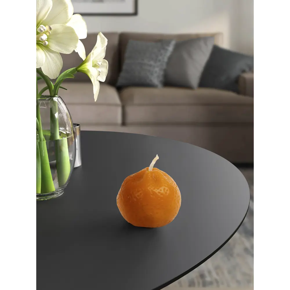 Свеча формовая Мандарин оранжевая 5 см Santreyd STLM-2023587 - Вид №2